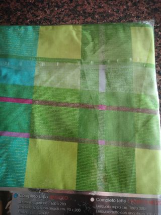 Lenzuolo letto singolo