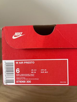 Zapatillas Nike presto