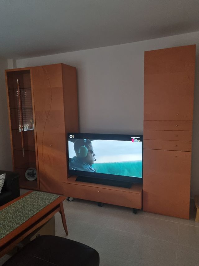 Muebles salón madera, color cerezo. precio a conve