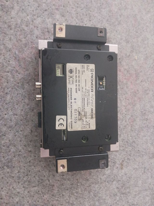 Amplificador de potencia pioneer gm-62