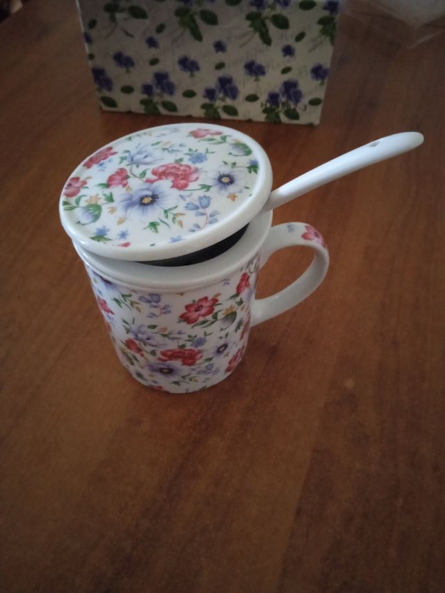 Tazza  da te tisaniera in ceramica