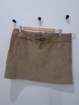 Minifalda Mango pana T 42