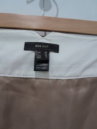 Minifalda Mango pana T 42