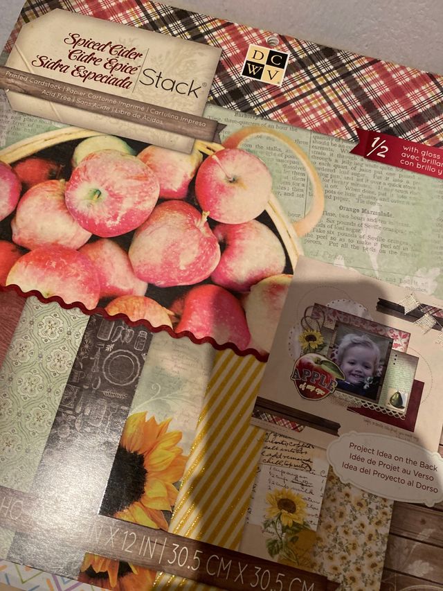 Blocs de cartulinas scrap