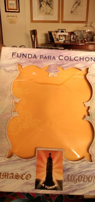 Colchón de Damasco de Cama de 90