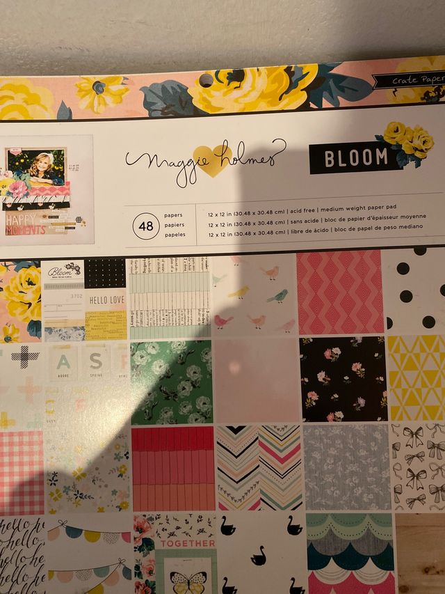 Papeles decorados scrap