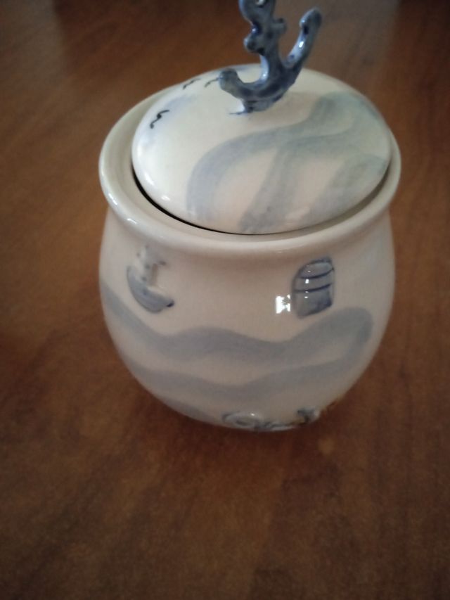 Set zuccheriera e lattiera in ceramica