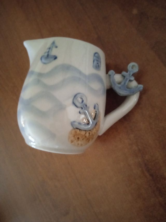 Set zuccheriera e lattiera in ceramica