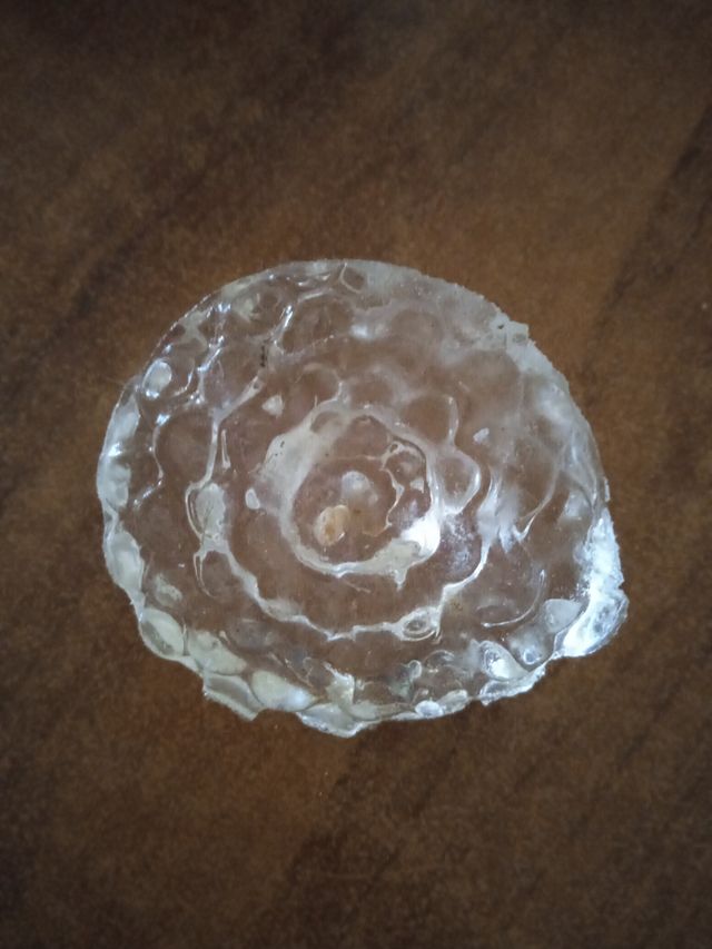 Porta candela profumata in cristallo