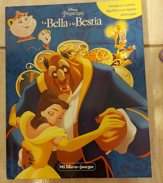 Libro/juego BellayBestia+Gato3D+pinturas+Tattoos