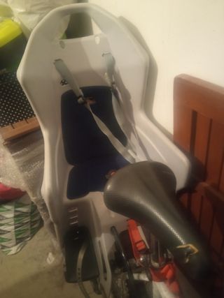 Silla bici niño