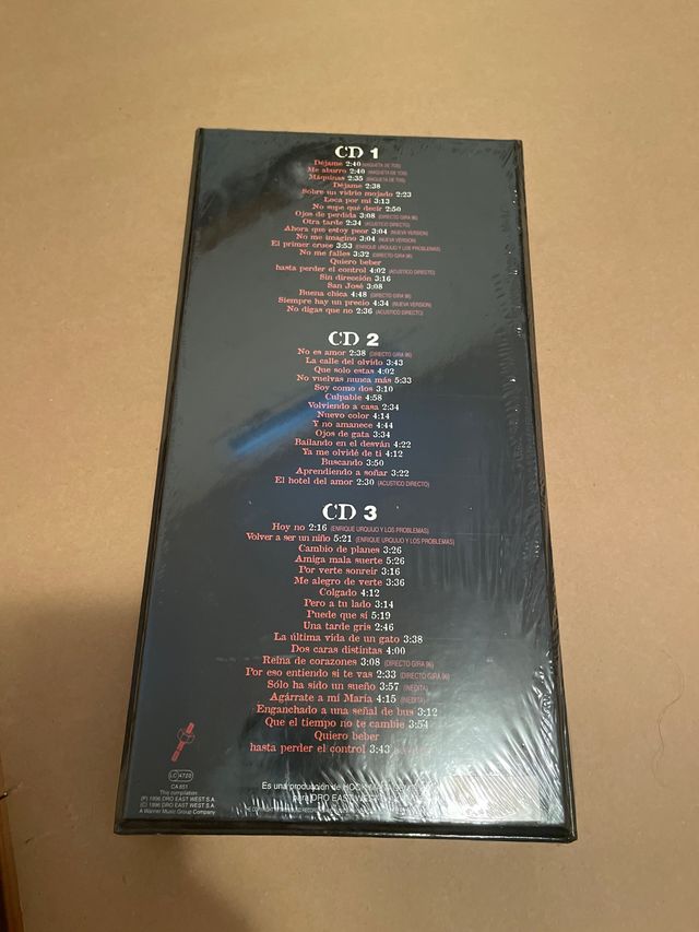 Caja CD los Secretos