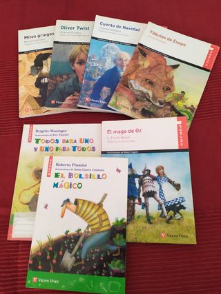 Libros de lectura de Ed. Primaria