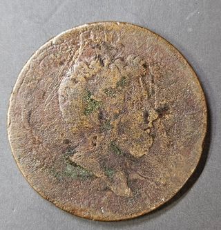 Moneta 2 Tornesi 1839 Napoli