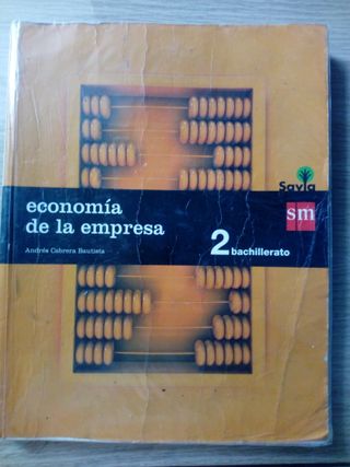 Libro de economia 2°Bachillerato