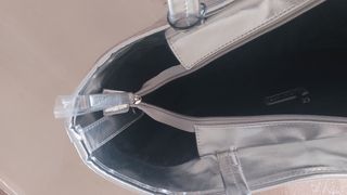 Zapatos plateados talla 21