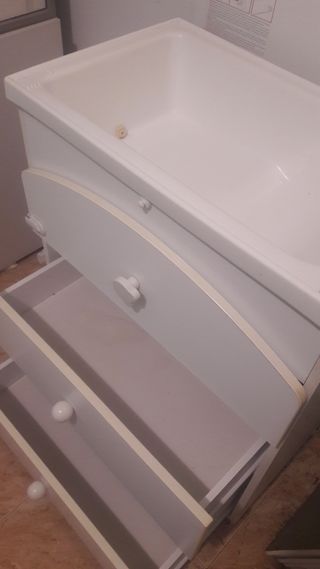 Bañera cambiador
