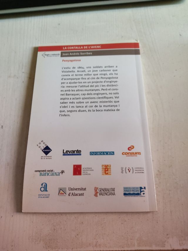 La contalla de l'avenc (Joan Andrés)