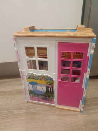 Casa de Barbie Plegable,bañera convertible en cama