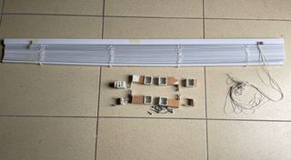 Persiana Veneciana de plástico 120 x 130 cms