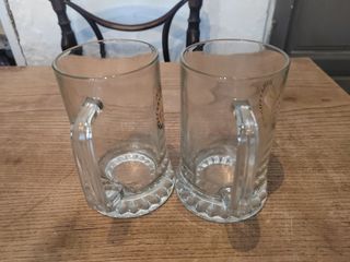 Boccali da birra vintage antichi Aguila