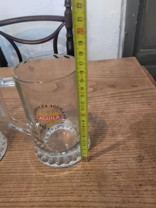 Boccali da birra vintage antichi Aguila