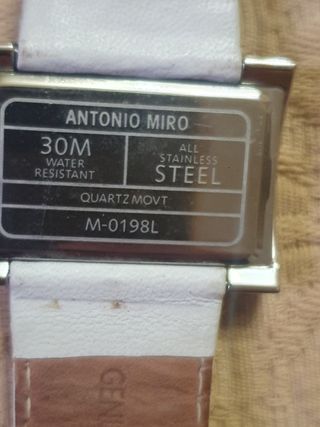 Reloj chica Antonio Miro