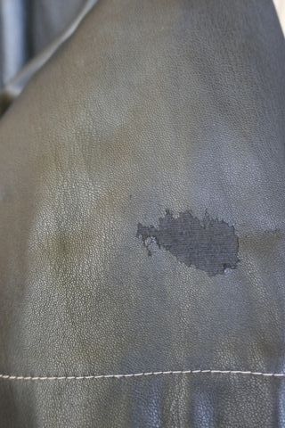 Pantalón wide leg de polipiel