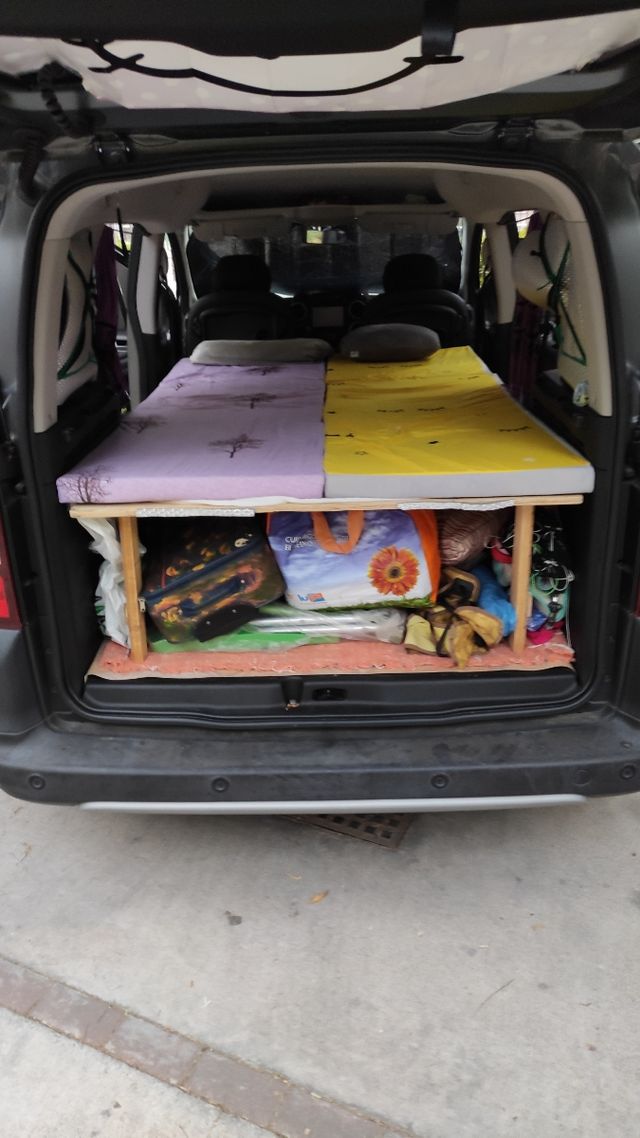 Cama plegable quita y pon para Peugeot/Citroën