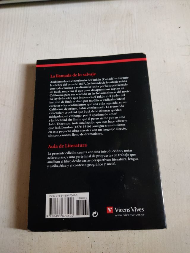 La llamada de lo salvaje (Jack London)