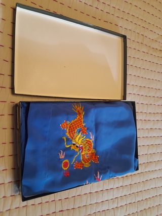 Kimono seda original bordado