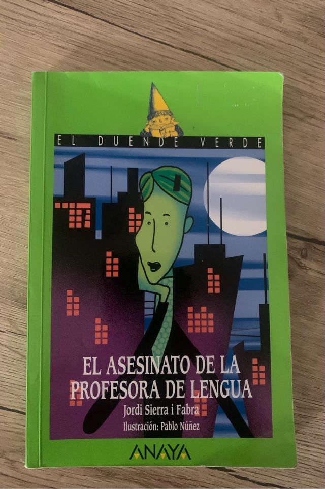 Libro El asesinato de la profesora de lengua