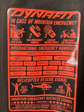 Chaqueta montaña Dynafit TLT GTX.