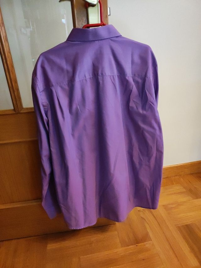 camisa vestir, talla 4, manga larga