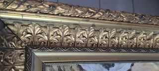 Cuadro pintado a mano.