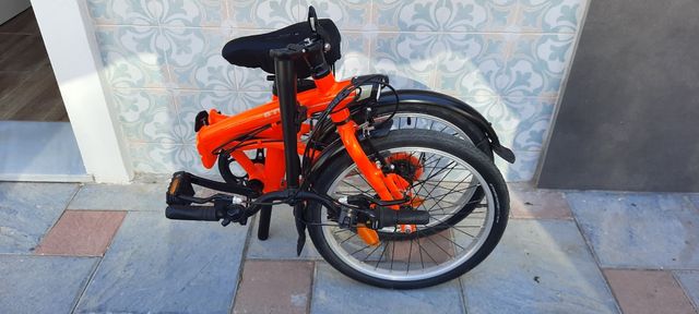 Bicicleta plegable decathlon