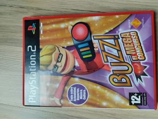 3 juegos Buzz PS2 y 8 mandos