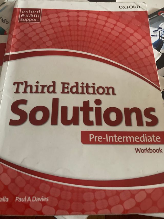 SOLUTIONS PRE-INTERMEDIATE