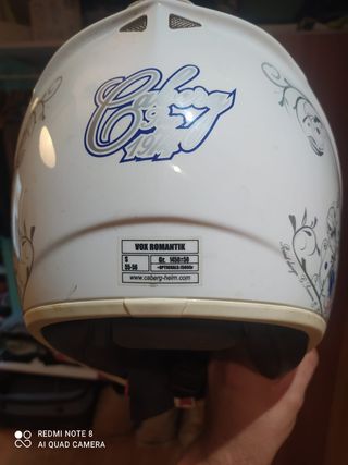Casco caberg para mujer talla S.