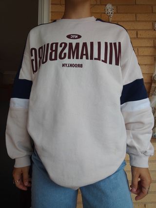 Sudadera oversize