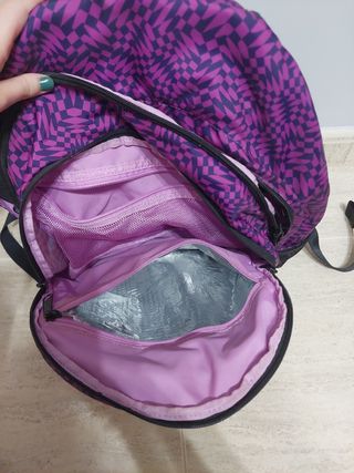 Mochila escolar nike morada