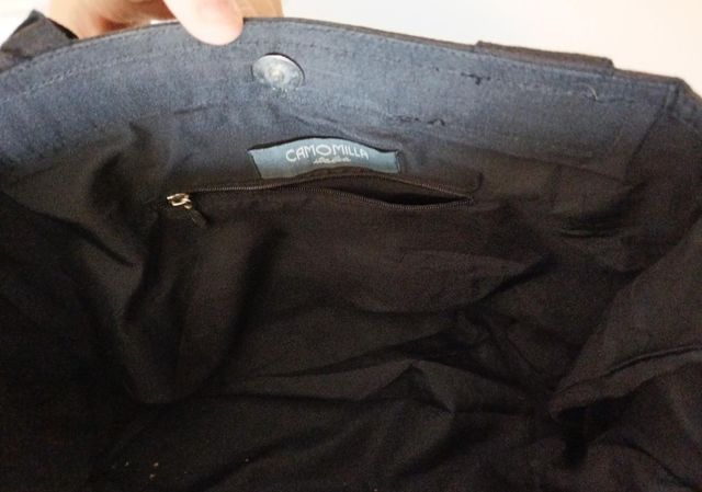 Borsa Camomilla Italia nera