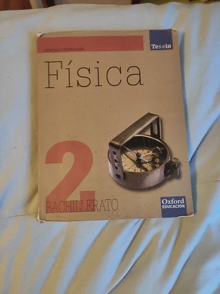Libro de Física 2 de bachillerato