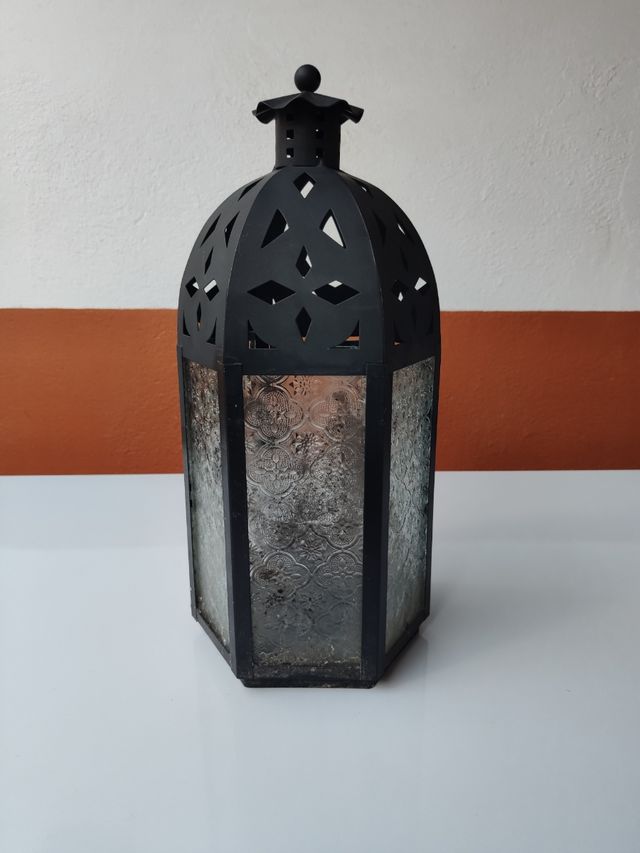 Farol colgante forja