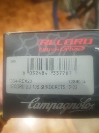 Vendo cassettes Shimano y Campagnolo