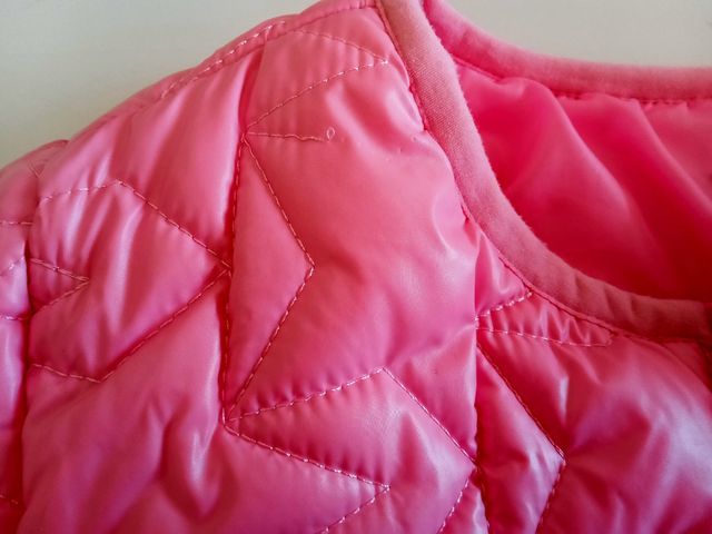 Giubbotto rosa bambina