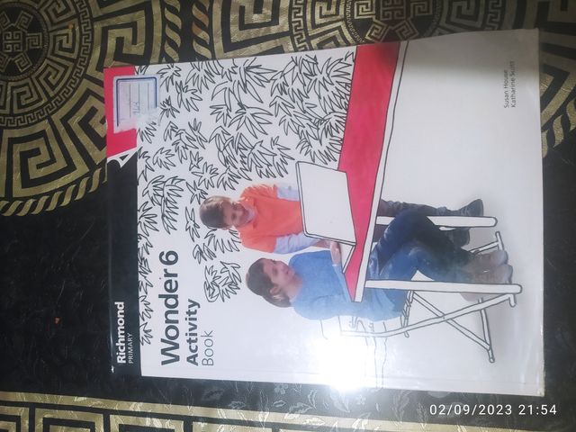 Libro inglés wonder 6:activity book