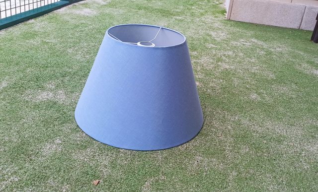 Pantallas de lámpara azules