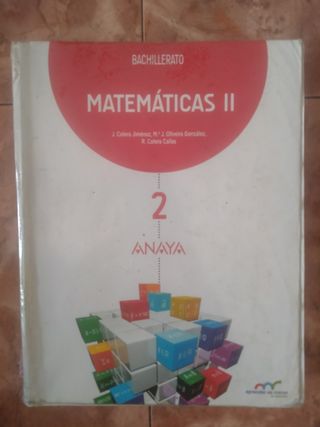 Libro de matemáticas II