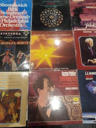 Lote 12 lps música clasica